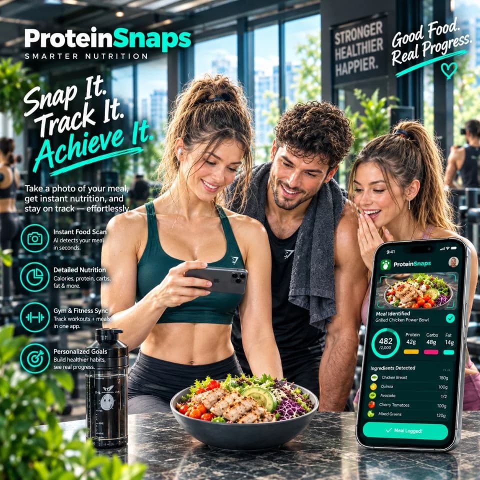 Snap It. Track It. Achieve It.