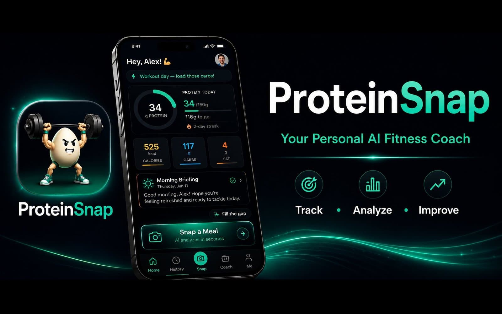 ProteinSnap artwork